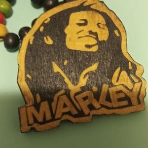Bob Marley beaded necklace